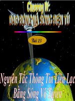 Tài liệu Truyền thông bằng sóng điện từ