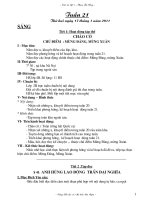 Bài soạn GIAO AN LOP 4 TUAN 21