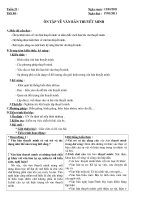 Gián án T84- ÔN TẬP VĂN THUYẾT MINH