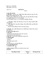 Gián án tiet 73-74 nho rung