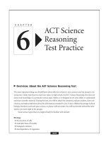 ACT Science Reasoning Test Practice