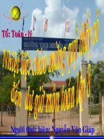 Bài soạn DIỆN TÍCH ĐA GIÁC