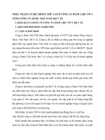 THỰC TRẠNG VỀ HỆ THỐNG THÙ LAO Ở CÔNG TY DƯỢC LIỆU TW I TỔNG CÔNG TY DƯỢC VIỆT NAM