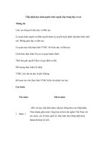 Tiếp nhận học sinh người nước ngoài cấp trung học cơ sở.