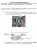 Bài soạn Cách tìm Driver cho các thiết bị của máy vi tính