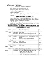 Tài liệu giao an mn tron bo ( tuan 1-36 )