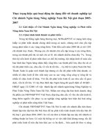 Thực trạng hiệu quả hoạt động tín dụng đối với doanh nghiệp tại Chi nhánh Ngân hàng Nông nghiệp Nam Hà Nội giai đoạn 2005