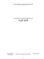 Bài giảng BỒI DƯỠNG HSG VẬT LÍ 9