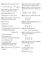 Gián án Cac bai tap Ti so LG va He thuc trong Tam giac VUONG