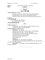 Bài soạn GA lớp 1 tuần 13 - Song