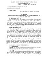 Gián án bài tháng 12