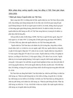 Biện pháp tăng cường nguồn cung lao động ở Việt Nam giai đoạn 2010-2020