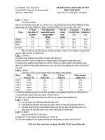 Gián án HSG ĐỊA-NGUYỄN TRI PHƯƠNG HUẾ