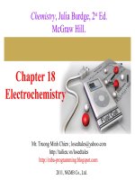 Gián án Chapter 18 Electrochemistry