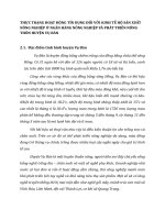 THỰC TRẠNG HOẠT ĐỘNG TÍN DỤNG ĐỐI VỚI KINH TẾ HỘ SẢN XUẤT NÔNG NGHIỆP Ở NGÂN HÀNG NÔNG NGHIỆP VÀ PHÁT TRIỂN NÔNG THÔN HUYỆN VỤ BẢN