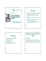 Quy trình kế toán - Hệ thống thông tin kế toán