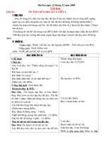 Bài giảng TUẦN 18 LỚP 2