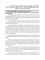 Cơ sở lý luận về chính sách tài chính - tín dụng đối với sự phát triển của các doanh nghiệp hoạt động theo Luật doanh nghiệp