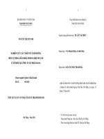 Nghiên cứu các nhân tố ảnh hưởng đến sự thỏa mãn khách hàng khu mua xe ô tô mới tại công ty cổ phần DANA 