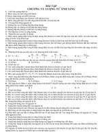 Gián án 500 câu trắc nghiệm phần Lượng tử ánh sáng