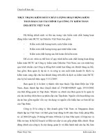 THỰC TRẠNG KIỂM SOÁT CHẤT LƯỢNG HOẠT ĐỘNG KIỂM TOÁN BÁO CÁO TÀI CHÍNH TẠI CÔNG TY KIỂM TOÁN DELOITTE VIỆT NAM