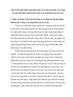 Một số kiến nghị nhằm hoàn thiện công tác kế toán bán hàng và xác định kết quả hoạt động  kinh doanh ở công ty ăn uống khách sạn Gia Lâm