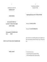 Đào tạo nguồn nhân lực tại công ty cổ phần công nghiệp gốm sứ taicera 