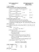 KIểm tra học kì I năm học 2010-2011 (2)