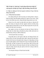 Một số nhận xét  đánh giá và giải pháp nhằm hoàn thiện kế toán nguyên vật liệu tại Công ty Dệt kim Đông Xuân Hà Nội