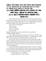Thực tế công tác kế toán bán hàng và xác định kết quả kinh doanh của công ty thương mại - dịch vụ tràng thi
