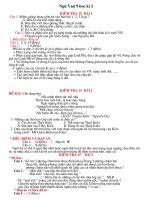 Bài giảng Kiểm tra 15'''' Văn 9 kì 1