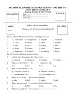 Gián án de kiem tra dinh ki hk 1 lop 5