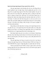 Hạch toán tiền gửi ngân hàng tại Công ty quản lý bến xe Hà Tây