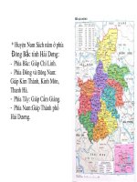 Bài giảng Lich su dia phuong huyen Nam Sach