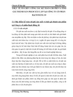 THỰC TẾ TỔ CHỨC CÔNG TÁC KẾ TOÁN CHI PHÍ VÀ TÍNH GIÁ THÀNH SẢN PHẨM XÂY LẮP TẠI CÔNG TY CỔ PHẦN BẠCH ĐẰNG 10