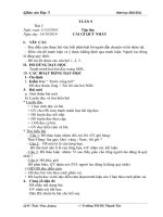 Bài giảng TUẦN 9