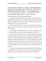 GIẢI PHÁP PHÁT TRIỂN CÁC DỊCH VỤ HỖ TRỢ KHÁCH HÀNG QUA GIAO DỊCH TRỰC TUYẾN TẠI CÔNG TY CỔ PHẦN CHỨNG KHOÁN CHÂU Á