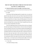 MỘT SỐ Ý KIẾN NHẰM HOÀN THIỆN KẾ TOÁN BÁN HÀNG TẠI CÔNG TY TNHH HÀ DUNG