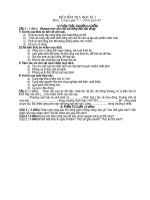 Bài giảng Kt học kì 2 CNghệ 7