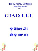 Tài liệu Hoi vui toan lop 5