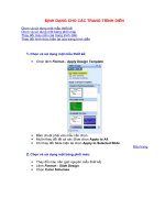 Tài liệu Dinh dang cho cac trang trinh dien voi Powerpoint