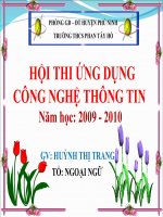 Bài giảng Anh 9 Tiết 7 Unit 2