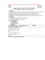 Bài soạn Giáo án Toán 6   chuẩn mới 2010-2011