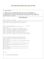 Gián án Code up ảnh, đọc báo online