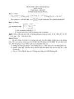 Gián án Đề tham khảo HSG lớp 9