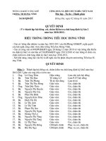 Bài soạn Quyet dinh kiem dinh chat luong