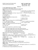 Bài soạn de thi hoa 8 hk1 day