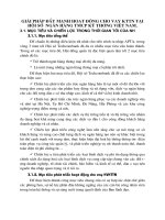 Giải pháp đẩy mạnh hoạt động cho vay KTTN tại Hội sở  Ngân hàng TMCP Kỹ Thương Việt Nam.