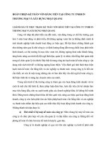 HOÀN THIỆN KẾ TOÁN VỐN BẰNG TIỀN TẠI CÔNG TY TNHH IN THƯƠNG MẠI VÀ XÂY DỰNG NHẬT QUANG