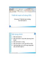 Thiết kế mạch số dùng HDL